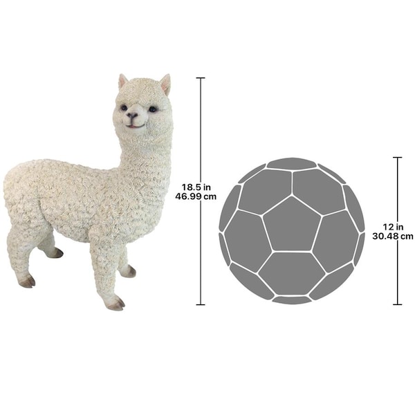 Design Toscano The Alpacalypse of Alpaca Garden Statues: Medium - QM2860900