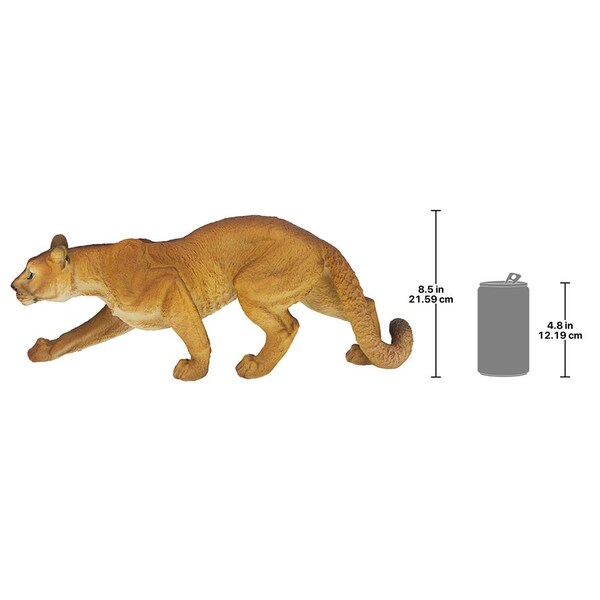 Design Toscano Prowling American Mountain Cougar Statue - JQ5745