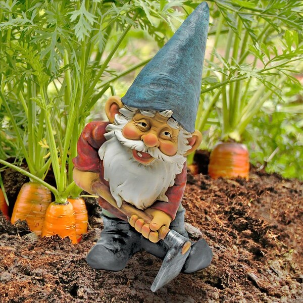 Design Toscano Bulldoze, the Garden Gnome Statue - QM24337001