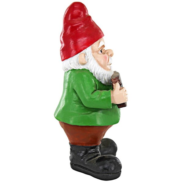Design Toscano Mr. Bad Attitude Unwelcoming Garden Gnome Statue - AL170011