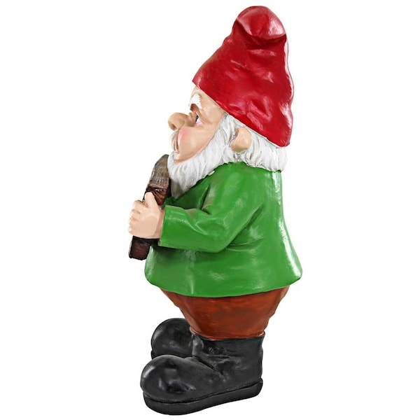 Design Toscano Mr. Bad Attitude Unwelcoming Garden Gnome Statue - AL170011