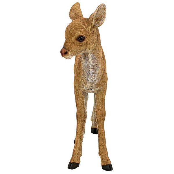 Design Toscano Foraging Fawn Baby Deer Garden Statue - JQ6097
