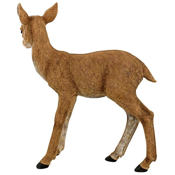 Design Toscano Foraging Fawn Baby Deer Garden Statue - JQ6097