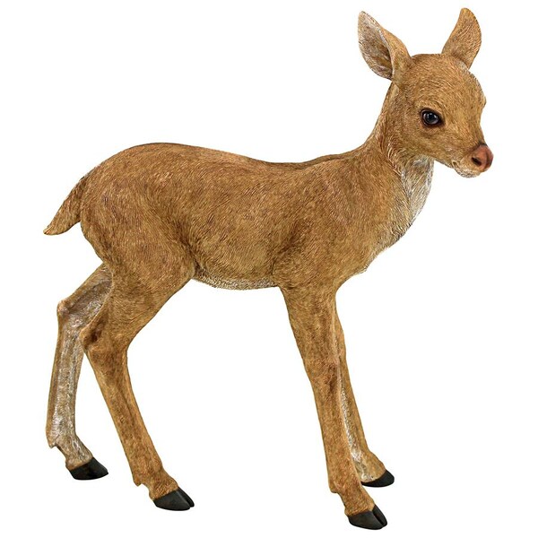 Design Toscano Foraging Fawn Baby Deer Garden Statue - JQ6097