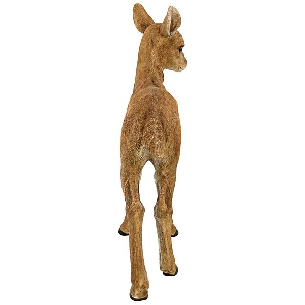 Design Toscano Foraging Fawn Baby Deer Garden Statue - JQ6097