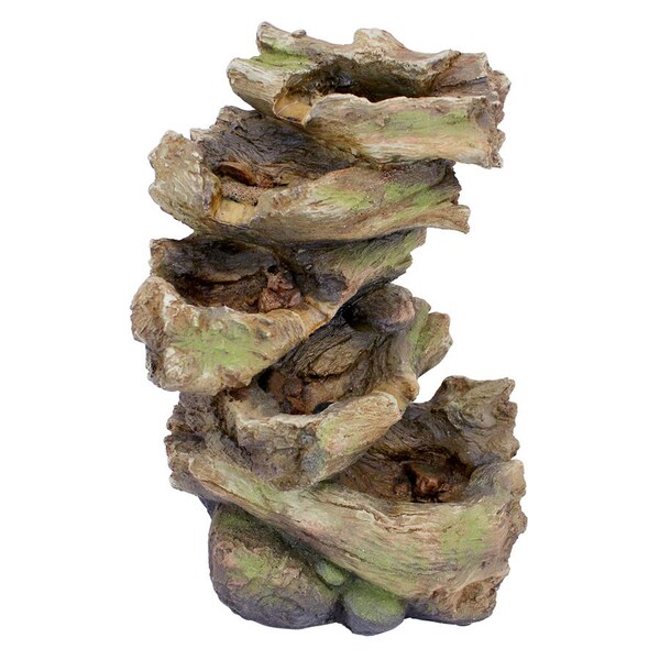 Design Toscano Mesquite Falls Illuminated Garden Fountain - QN164053