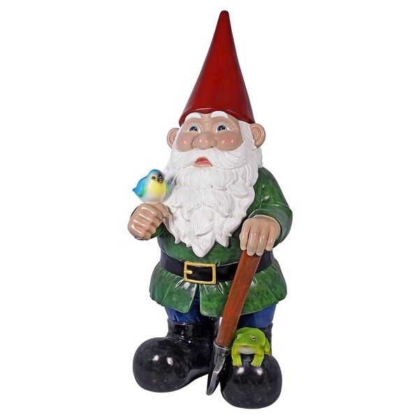 Design Toscano Gottfried the Giant's Bigger Brother Garden Gnome Statue - NE160221