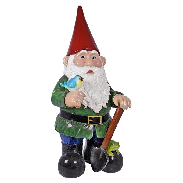 Design Toscano Gottfried the Giant's Bigger Brother Garden Gnome Statue - NE160221