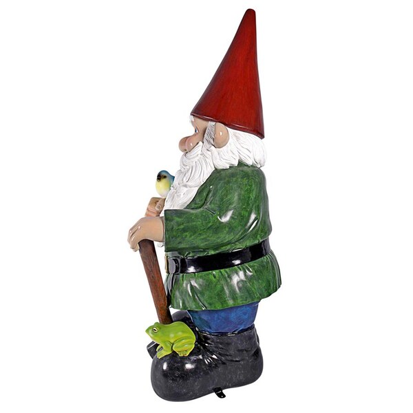 Design Toscano Gottfried the Giant's Bigger Brother Garden Gnome Statue - NE160221