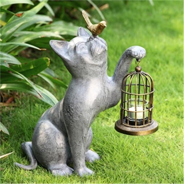 Spi Home Night Of Discovery Garden Lantern - 14.5 X 13.5 X 7 In. - 34192