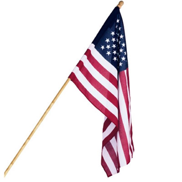 Perfectpatio 031800R 2.5 x 4 ft. Poly cotton Banner Set Fit On 5 ft. Wood Pole - PE2670572