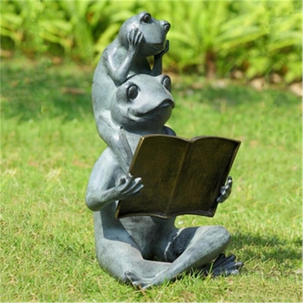 Spi Eager Readers Garden Sculpture - 18.5 x 11.5 x 11.5 in. - 34768