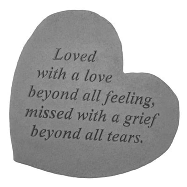 Gardencontrol Great Thought Hearts- Loved with a love. - GA87070