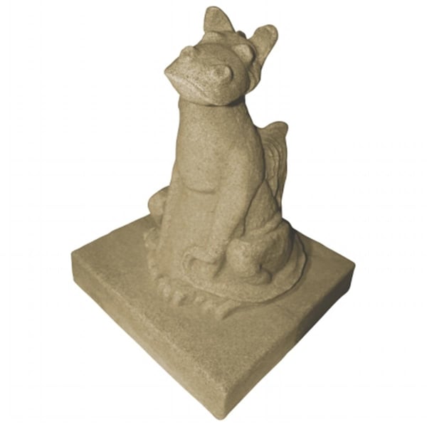 Emsco Group Smiling Dragon Statue, Jade Green - 2530-1