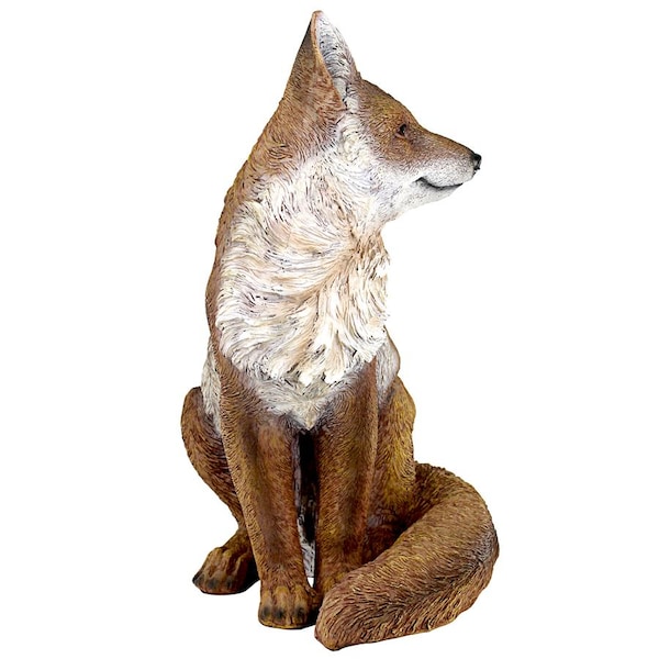 Design Toscano Fabian, the Flamboyant Fox Garden Statue - QM22092