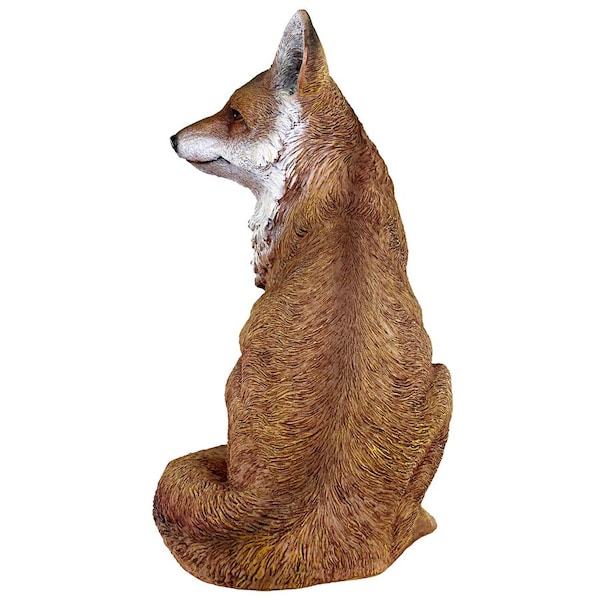 Design Toscano Fabian, the Flamboyant Fox Garden Statue - QM22092