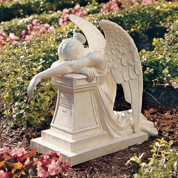 Design Toscano Angel of Grief  Monument Statue - DB1111