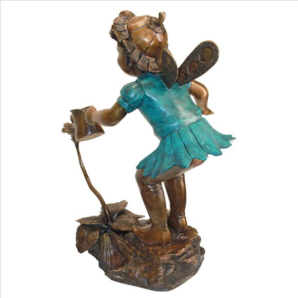 Design Toscano Francine, the Fairy Gardener Cast Bronze Garden Statue - PN6641