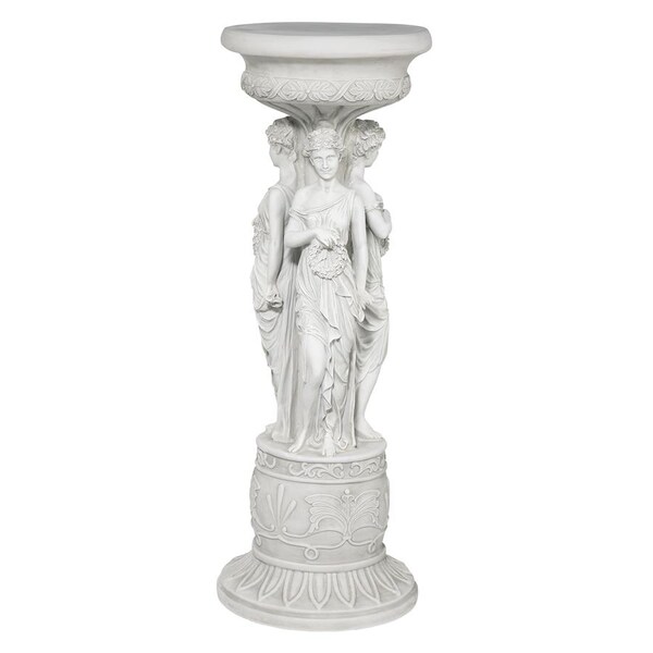 Design Toscano Chatsworth Manor Neoclassical Sculptural Pedestal - KY992