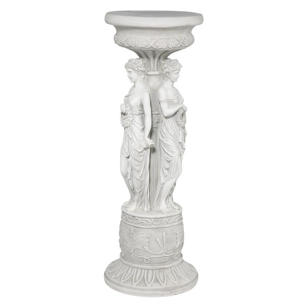 Design Toscano Chatsworth Manor Neoclassical Sculptural Pedestal - KY992