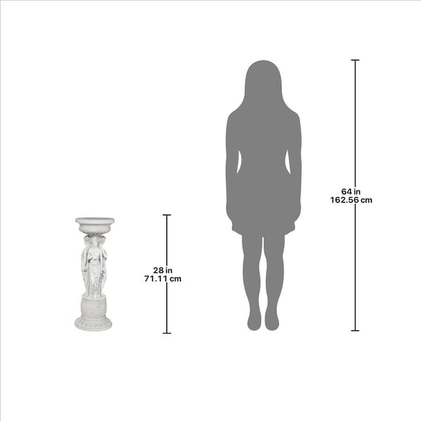 Design Toscano Chatsworth Manor Neoclassical Sculptural Pedestal - KY992