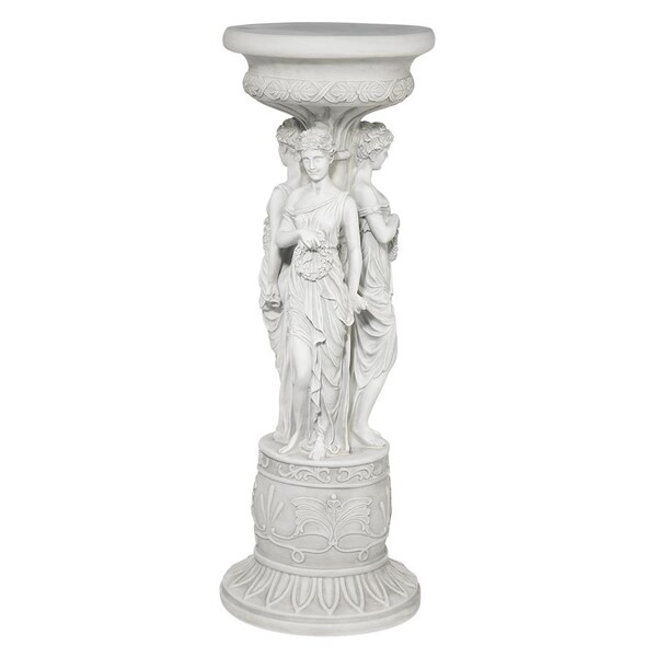 Design Toscano Chatsworth Manor Neoclassical Sculptural Pedestal - KY992