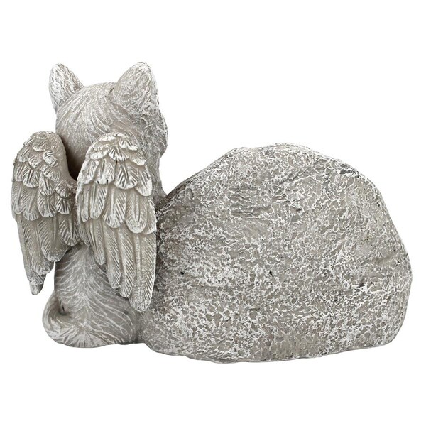 Design Toscano Forever in Our Hearts Memorial Cat Statue - QL593932