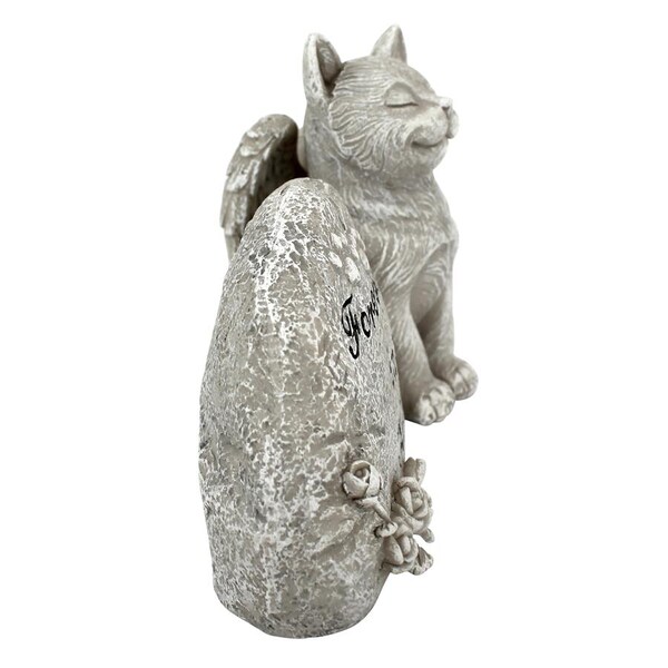 Design Toscano Forever in Our Hearts Memorial Cat Statue - QL593932