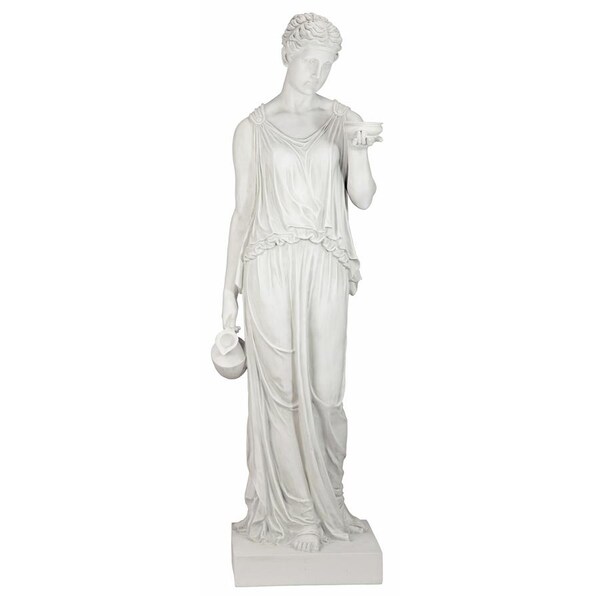 Design Toscano Hebe, the Goddess of Youth Sculpture: Estate - KY1304