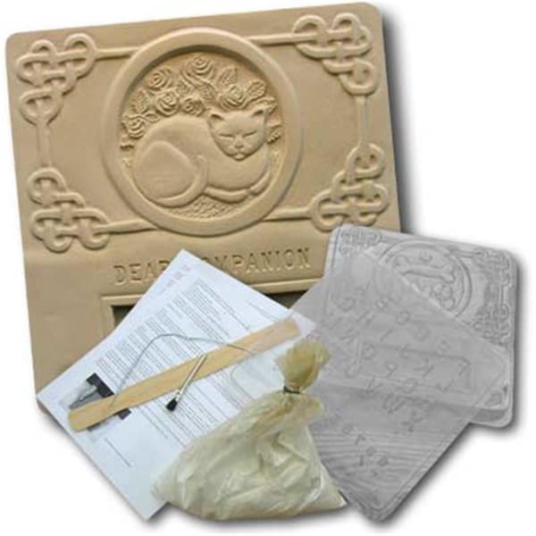 Garden Molds XPLE-CAT1213 Cat Memorial Plaque Kit, 2PK - GA131321