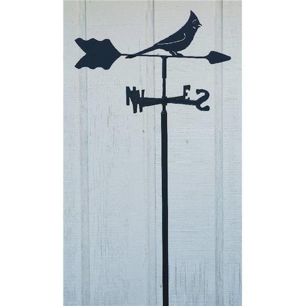 The Lazy Scroll The Lazy Scroll cardinalin Cardinal Garden Mount Weathervane - CARDINALIN