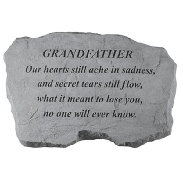 Kay Berry Grandfather-Our Hearts Still Ache In Sadness, 16-in. x 10.5-in. x 1.5-in. - KA313609
