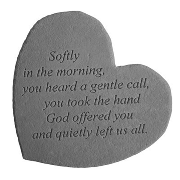 Kay Berry Great Thought Hearts- Softly in the morning. - 8604