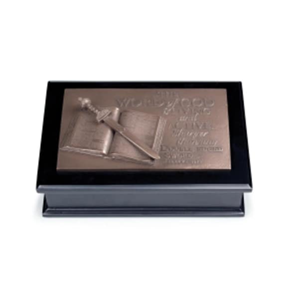 Lighthouse Christian Products 0 Sculpture-Moments Of Faith - Word Of God Box - No. 23002 - 89373