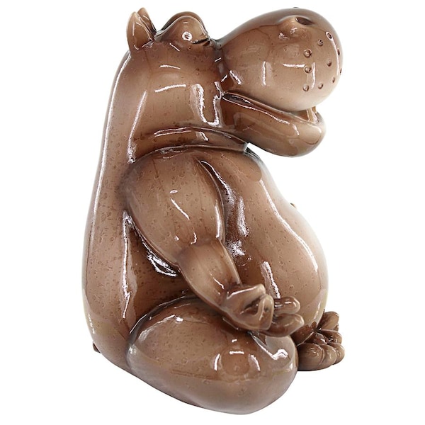Design Toscano A Ton of Zen Yoga Hippo Garden Statue - JQ12514