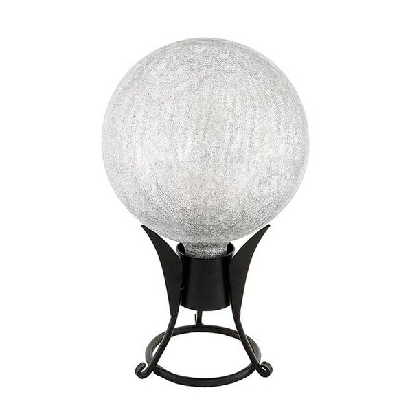Achla Designs Achla G6-S-C 6 in. Gazing Globe  Silver  Crackle - G6-S-C