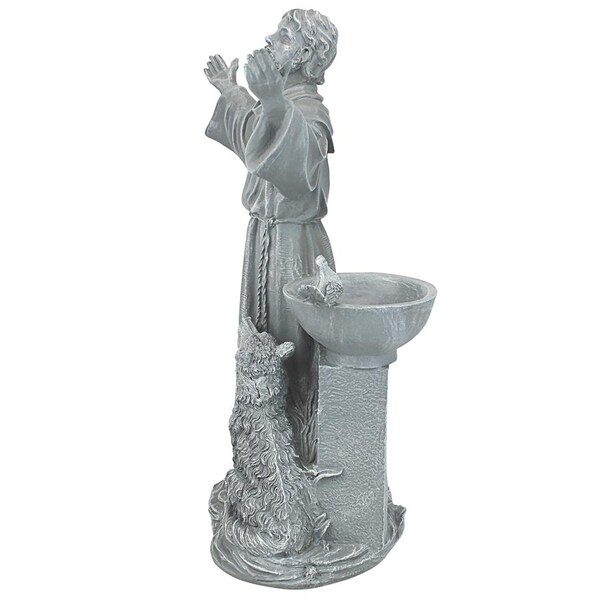 Design Toscano St. Francis's Garden Blessing Sculpture - JE14106