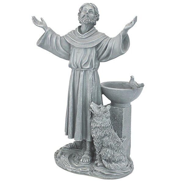 Design Toscano St. Francis's Garden Blessing Sculpture - JE14106