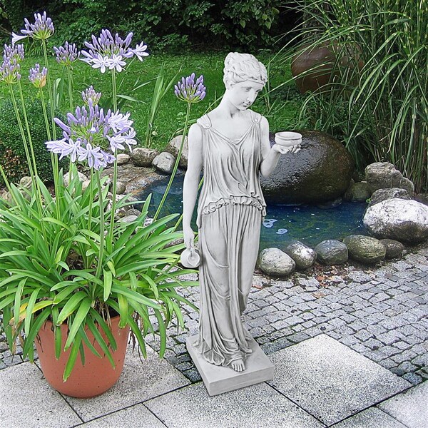 Design Toscano Hebe, the Goddess of Youth Statue: Large - KY71304
