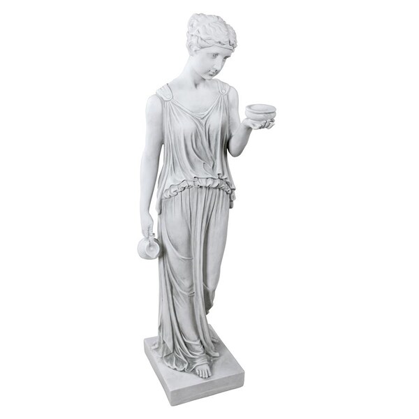 Design Toscano Hebe, the Goddess of Youth Statue: Large - KY71304