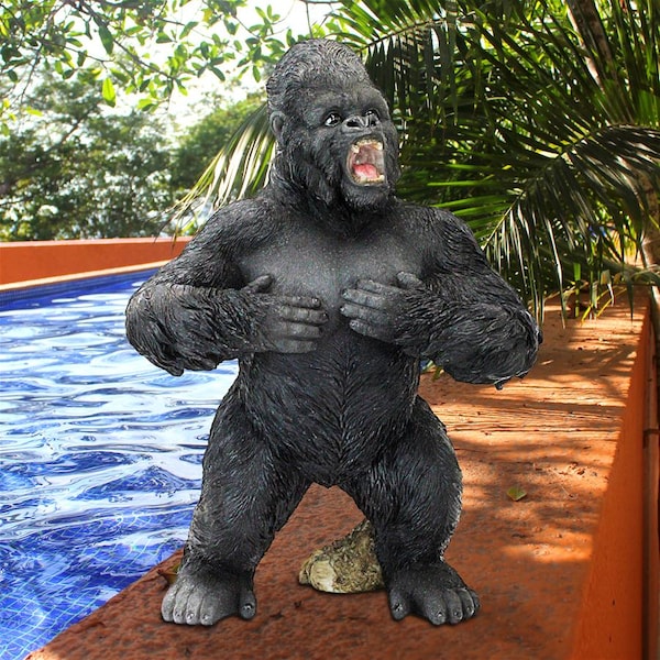 Design Toscano Great Ape Monster Jungle Animal Statue Collection: Large - JQ7233