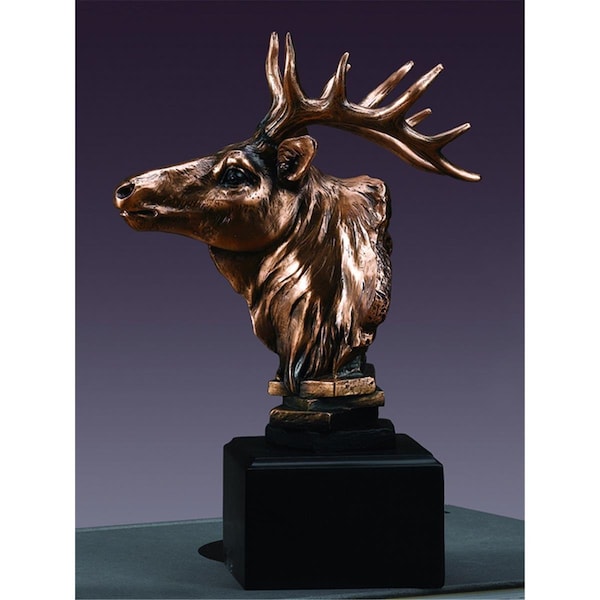 Dwellingdesigns Elk Head Sculpture - 6 x 9 in. - DW2109152