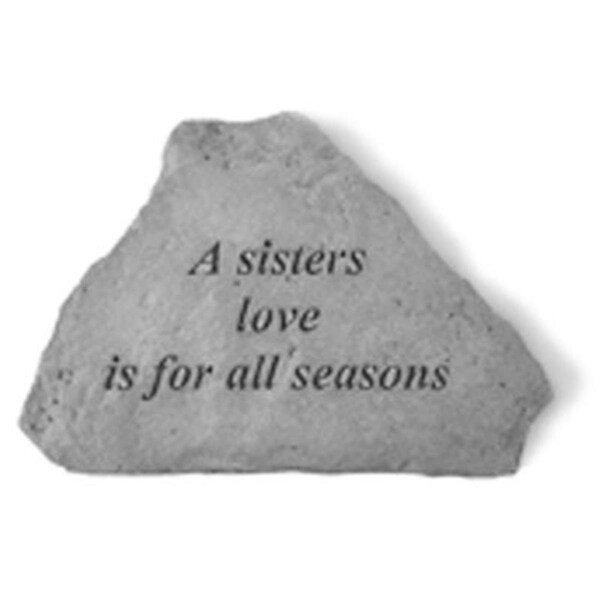 Kay Berry - Inc. A Sisters Love Is For All Seasons - Garden Accent - 5.25 Inches x 3.75 Inches - KA313523