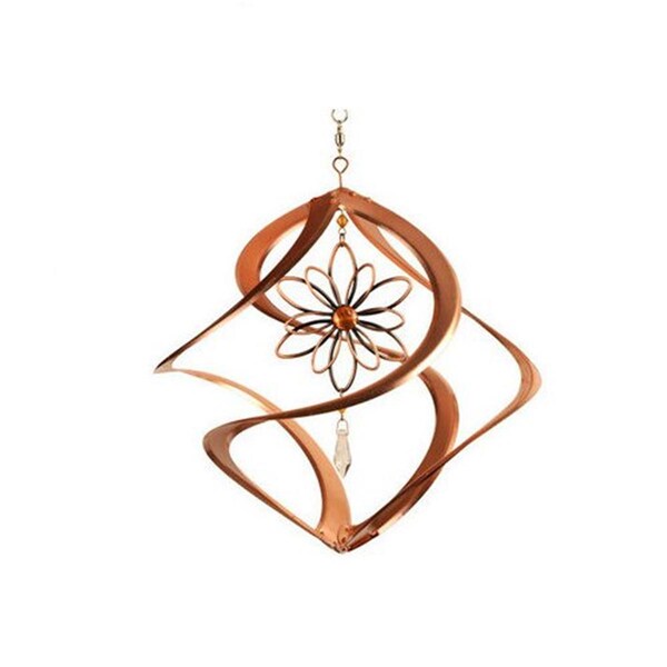 Red Carpet Studios 14 in. Cosmix Chimes with Wire Flower - 31041
