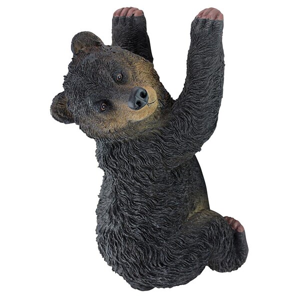 Design Toscano Yonva, the Climbing Bear Sculpture: Set of Two - NG933988