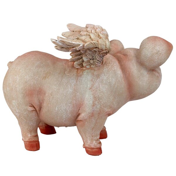 Design Toscano Hog Heaven Flying Pigs Statue Collection: Standing - QL57203