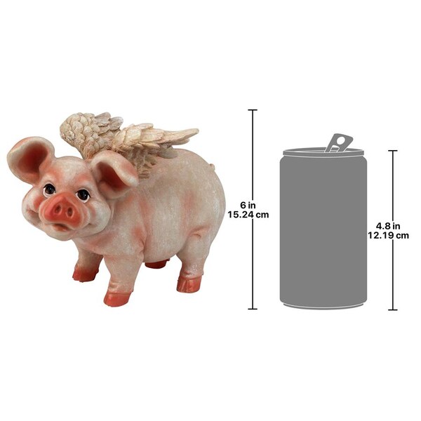 Design Toscano Hog Heaven Flying Pigs Statue Collection: Standing - QL57203