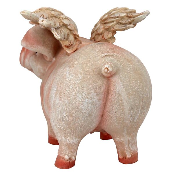 Design Toscano Hog Heaven Flying Pigs Statue Collection: Standing - QL57203