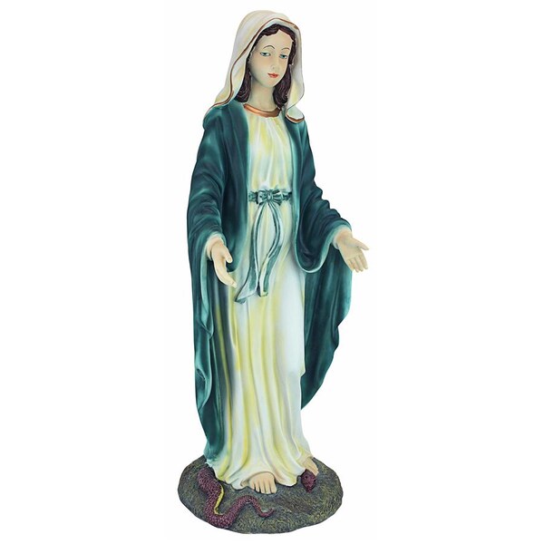 Design Toscano Virgin Mary, the Blessed Mother Garden Statue - KY53061