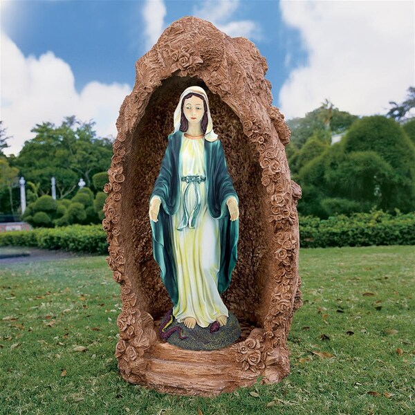 Design Toscano Virgin Mary, the Blessed Mother Garden Statue - KY53061